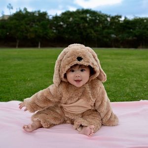 Pottery barn baby dog puppy costume